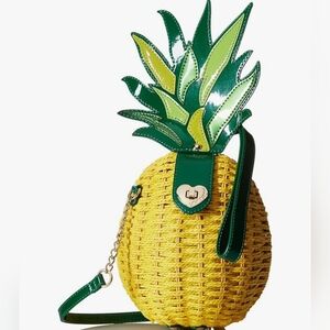 Betsey Johnson Pineapple Crossbody Bag